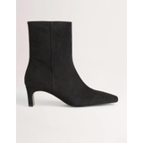 Boden Straight Ankle Boots - Black