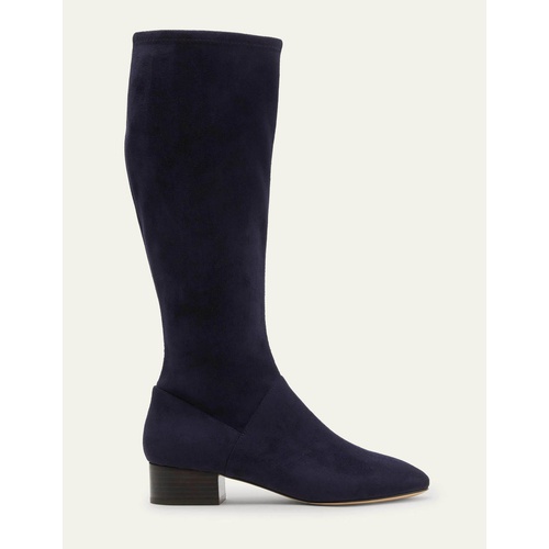 보덴 Boden Flat Stretch Boots - Navy