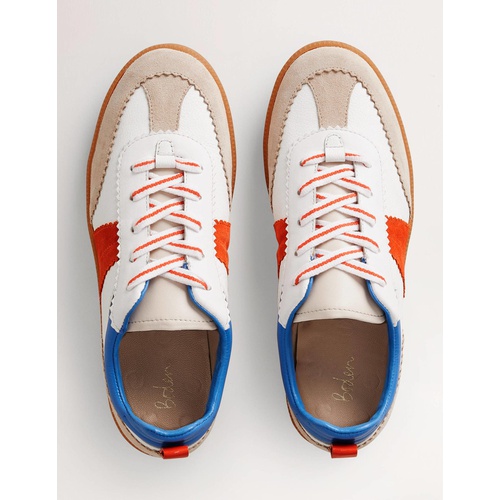 보덴 Boden Retro Tennis Trainer - Rocket Red/ Riviera