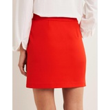 Boden Jersey A-Line Mini Skirt - Rocket Red