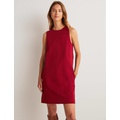 Boden Jersey Mini Shift Dress - Russet Red