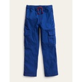 Boden Cargo Pull-on Pants - Starboard Blue