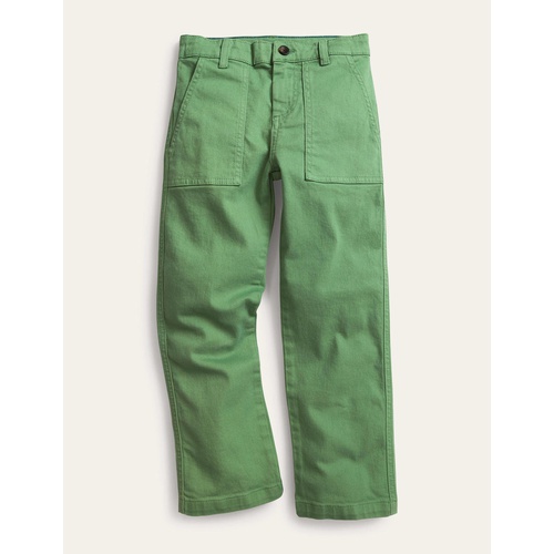 보덴 Boden Relaxed Pocket Pants - Deep Grass Green