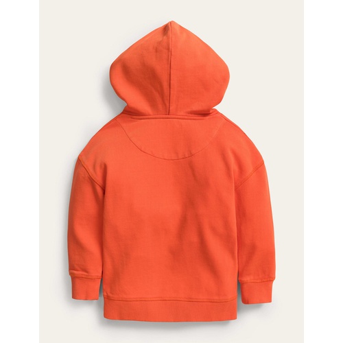 보덴 Boden Garment Dye Hoodie - Mandarin Orange