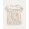 Boden Pointelle Top - Ivory