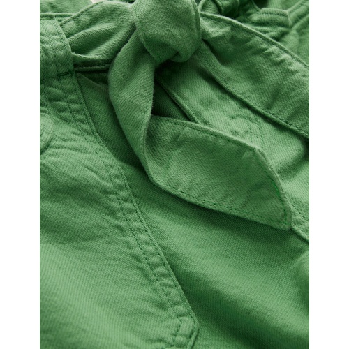 보덴 Boden Tie Waist Cargo Trouser - Safari Green