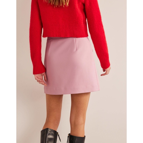 보덴 Boden Tailored A-line Mini Skirt - Cameo Pink