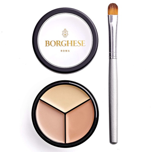  Borghese Artista Exact Match Concealer - Concealer Eye Makeup With Concealer Brush - 2 Ct