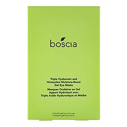  Boscia Triple Hyaluronic and Honeydew Moisture-Boost Gel Eye Masks, 5 ct.