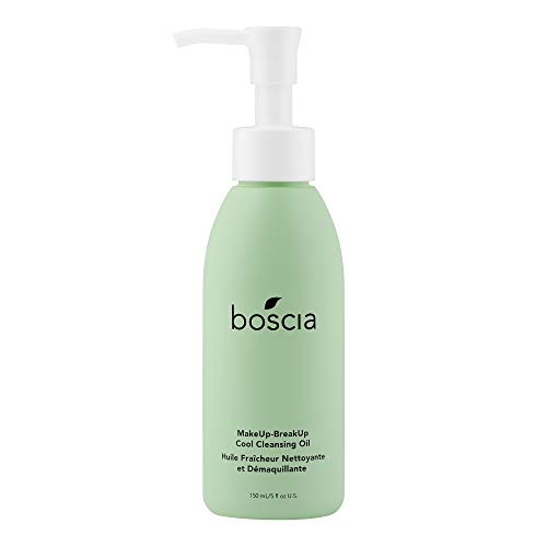  boscia MakeUp-BreakUp Cool Cleansing Oil - Vegan, Cruelty-Free, Natural and Clean Skincare, Natural Oil-Based MakeUp Remover, 150ml
