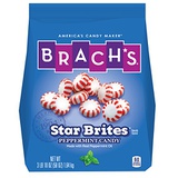 Brachs Star Brite Candy, Peppermint, 110 Count,Pack of 1
