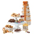 Broadway Basketeers Towering Heights Assorted Chocolate, Cookies and Sweets Gift Tower