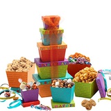 Broadway Basketeers Happy Birthday Celebration Gift Tower