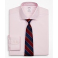 Stretch Madison Relaxed-Fit Dress Shirt, Non-Iron Royal Oxford English Collar
