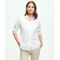 Fitted Non-Iron Stretch Supima Cotton Dress Shirt