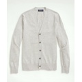 Supima Cotton Button-Front Cardigan