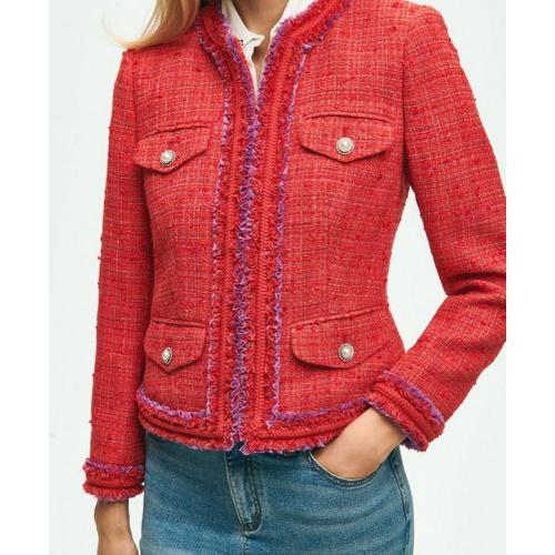 브룩스브라더스 Boucle Tweed Jacket