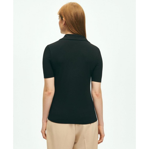 브룩스브라더스 Short-Sleeve Jersey Knit Polo Shirt
