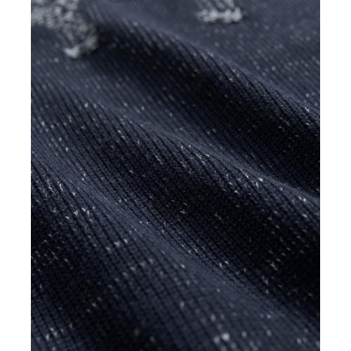 브룩스브라더스 Supima Cotton Braided Link Logo Sweater