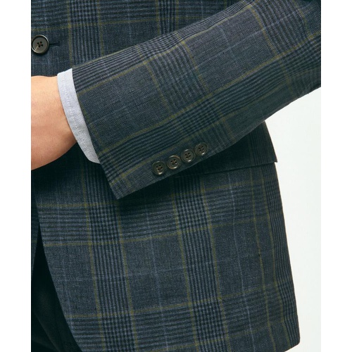 브룩스브라더스 Classic Fit Linen Check Sport Coat