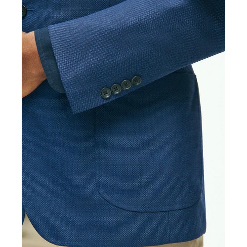 브룩스브라더스 Classic Fit Wool Hopsack Patch Pocket Sport Coat