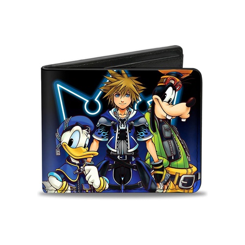  Buckle-Down Mens Kingdom Hearts II Donald/Wisdom Form Sora/Goofy, Multicolor, Standard Size