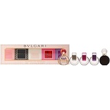 Bvlgari For Women 5 Piece Gift Collection 5 X 5 Ml Mini (Rose Goldea/Goldea/Pink Sapphire/Amethyste/Crystalline)