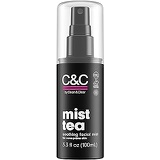 C&C by Clean & Clear Mist Tea Facial Mist, Soothes & Hydrates Acne Prone Skin, With Green Tea Antioxidants, Soy Free, Gluten Free, Vegan, Not Tested On Animals, 3.3 fl oz