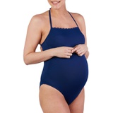 Cache Coeur Kyoto One-Piece Maternity Swimsuit_MARINE