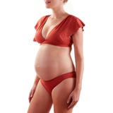 Cache Coeur Bloom Two-Piece Maternity Swimsuit_COPPER