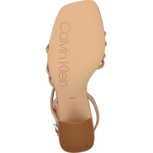  Calvin Klein Quen Ankle Strap Sandal_NATURAL LEATHER