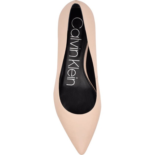  Calvin Klein Danica Pointed Toe Pump_LIGHT NATURAL LEATHER