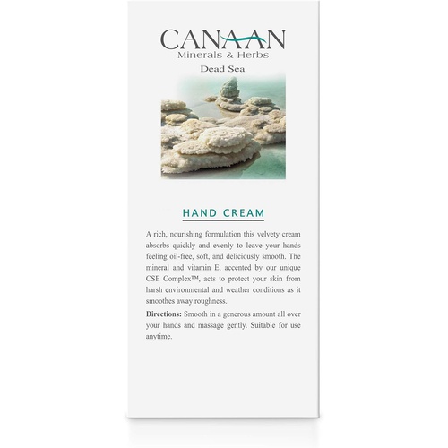  CANAAN Minerals & Herbs Dry Hand Repair Cream - Dead Sea Hand Cream, Deep Moisture For Dry Hands And Cracked Skin, 4.25 fl. oz / 125ml