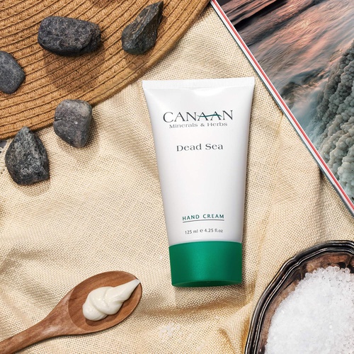  CANAAN Minerals & Herbs Dry Hand Repair Cream - Dead Sea Hand Cream, Deep Moisture For Dry Hands And Cracked Skin, 4.25 fl. oz / 125ml