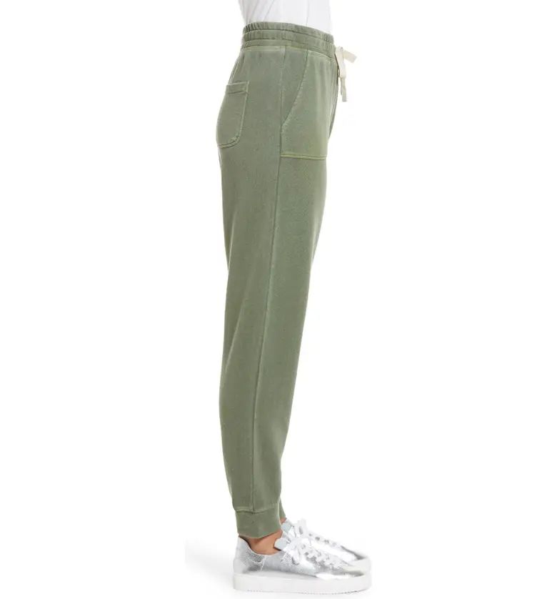  Caslon Cozy Knit Joggers_GREEN SORREL