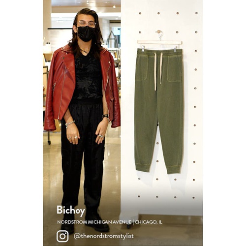  Caslon Cozy Knit Joggers_GREEN SORREL