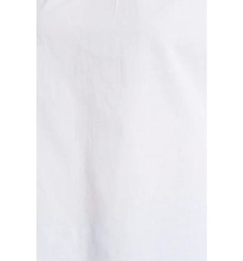  Caslon Embroidered Blouse_WHITE