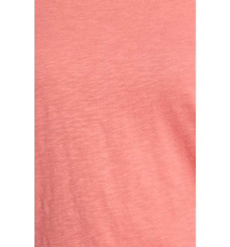  Caslon Slub Crewneck Tee_CORAL TEA ROSE