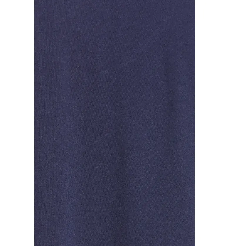  Caslon Flutter Sleeve V-Neck T-Shirt_NAVY PEACOAT