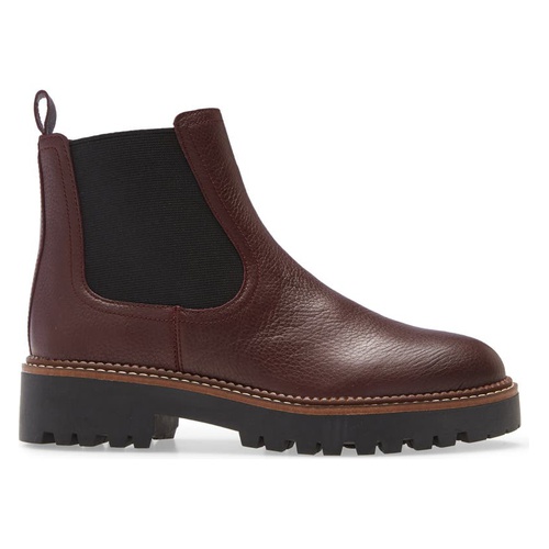  Caslon Miller Water Resistant Chelsea Boot_BURGUNDY