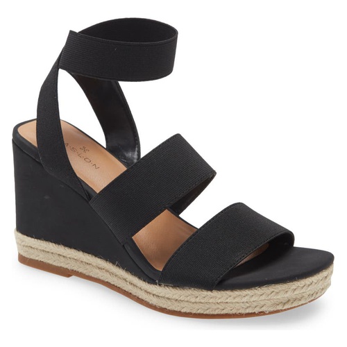  Caslon Leona Wedge Sandal_BLACK