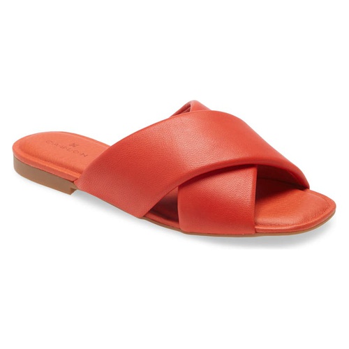  Caslon Calla Slide Sandal_ORANGE TANGERINE