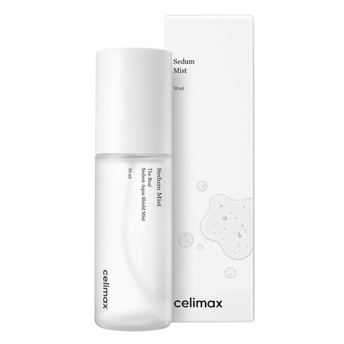 celimax The Real Sedum Aqua Shield Mist - with 83.39% Sedum Extract, Dual Hyaluronic Acid, 50ml
