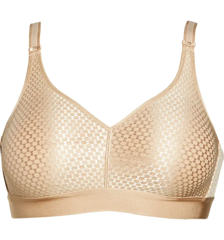  Chantelle Lingerie C Magnifique Nouveau Full Coverage Wireless Bra_ULTRA NUDE