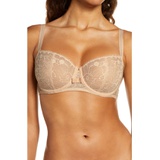 Chantelle Lingerie Day to Night Underwire Demi Bra_NUDE BLUSH