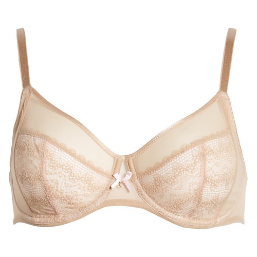  Chantelle Lingerie Revele Moi Perfect Fit Underwire Bra_SUEDE