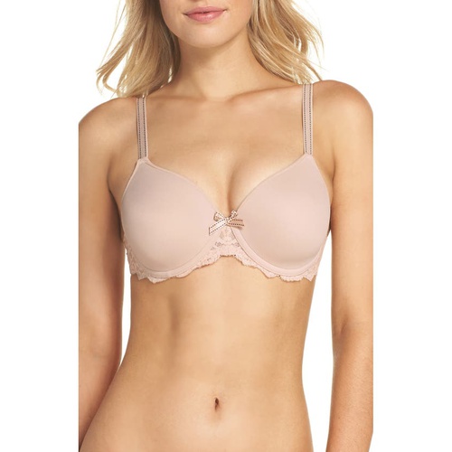  Chantelle Lingerie Rive Gauche Full Coverage Smooth Bra_CAPPUCINO