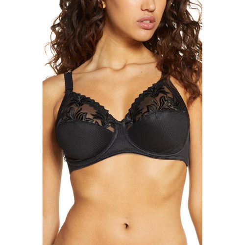  Chantelle Lingerie Chantelle Intimates Amazone Full Support Underwire Bra_BLACK