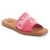 CHLOEE Chloe Logo Slide Sandal_PINK