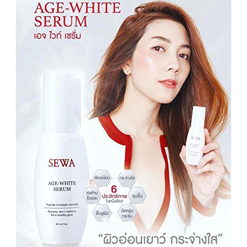  COLLAGEN BY WATSONS Set Sewa Age Serum Facial Foam Anti Aging Glowing Face Reduce Wrinkle Nourish 40ml Intensive Essence (Pack of 2) By TGS [Get Free Tomato Facial Mask]